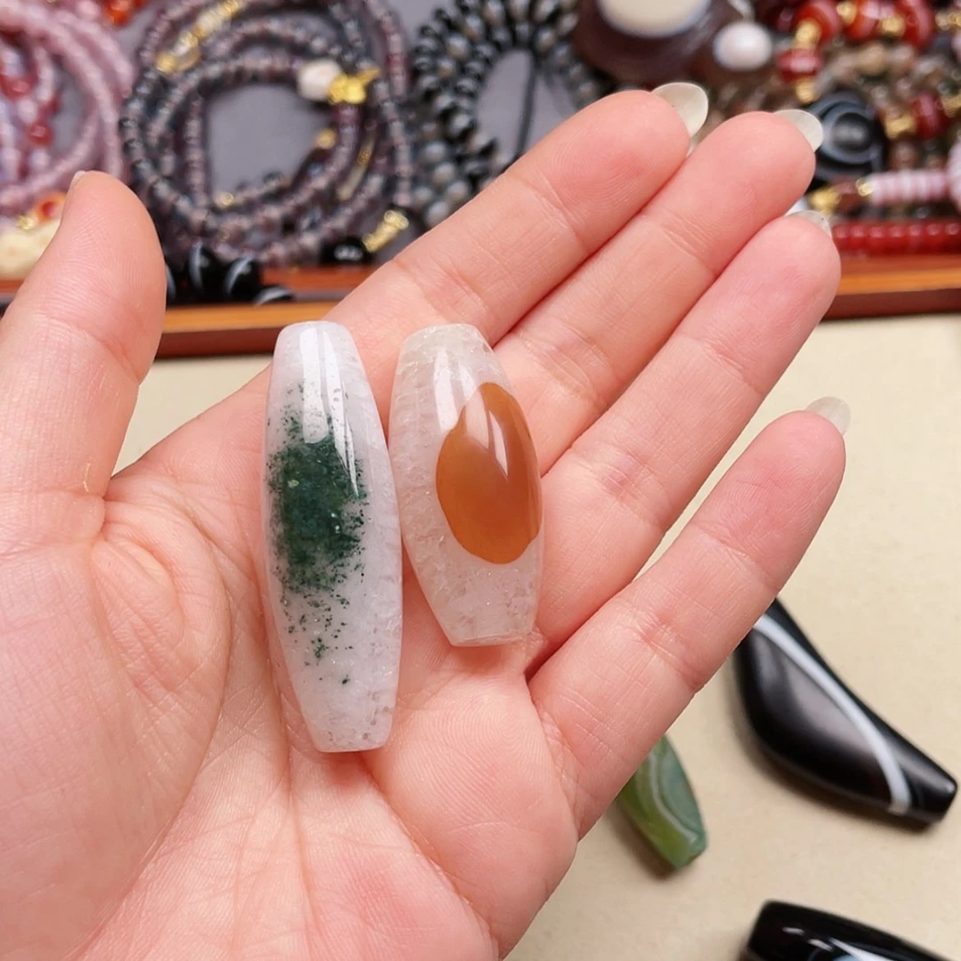 【闪购商品】合金玛瑙/玉髓珠宝半成品W****4