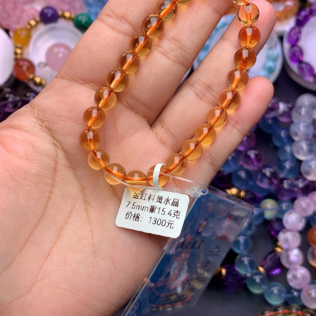花***姐手链未镶嵌水晶手链