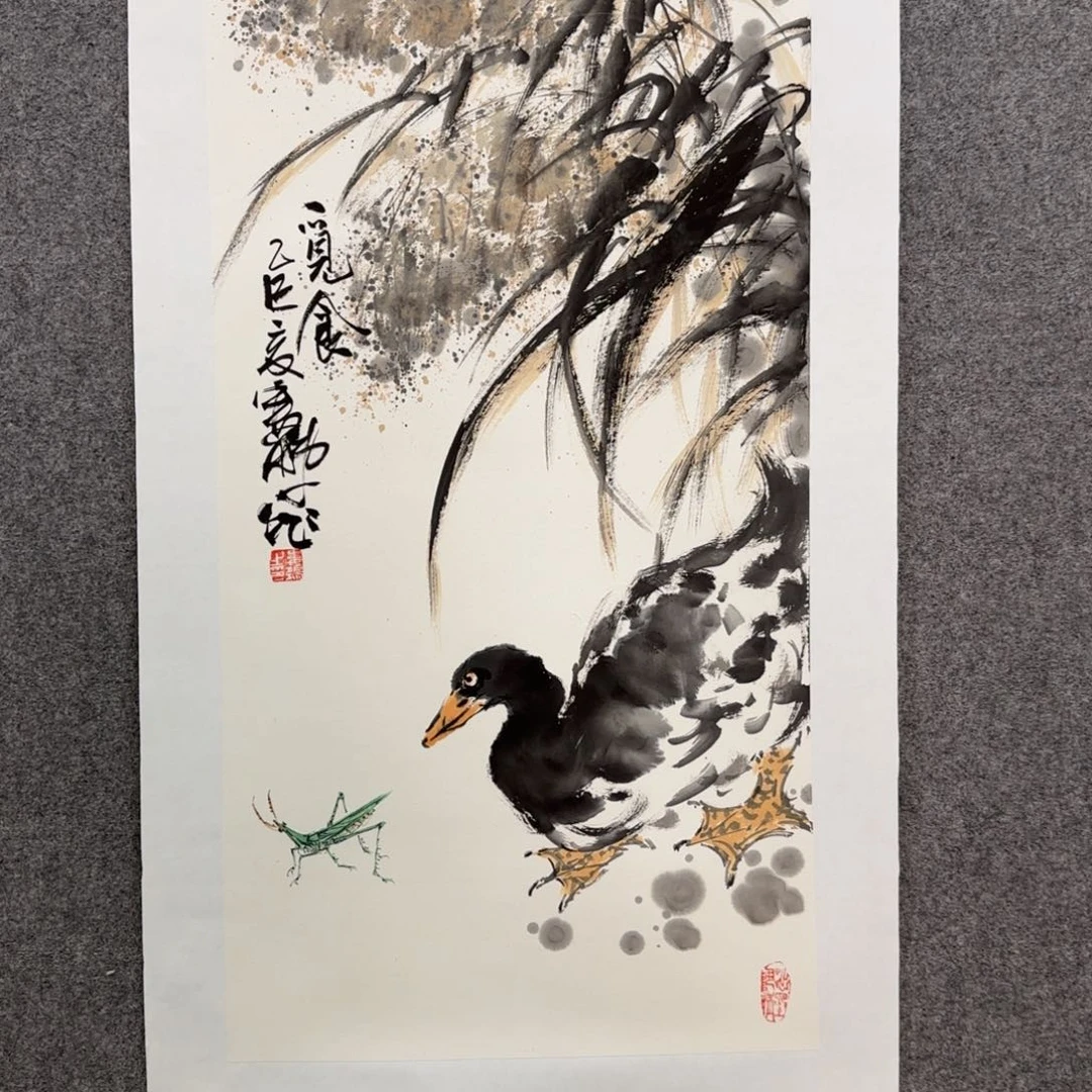 国画娄鹏老师手绘作品