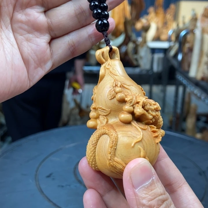 柏木（崖柏）手把件