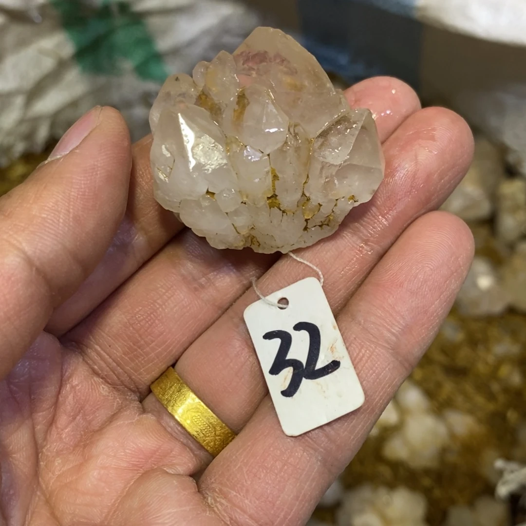 水晶水晶原石摆件未镶嵌