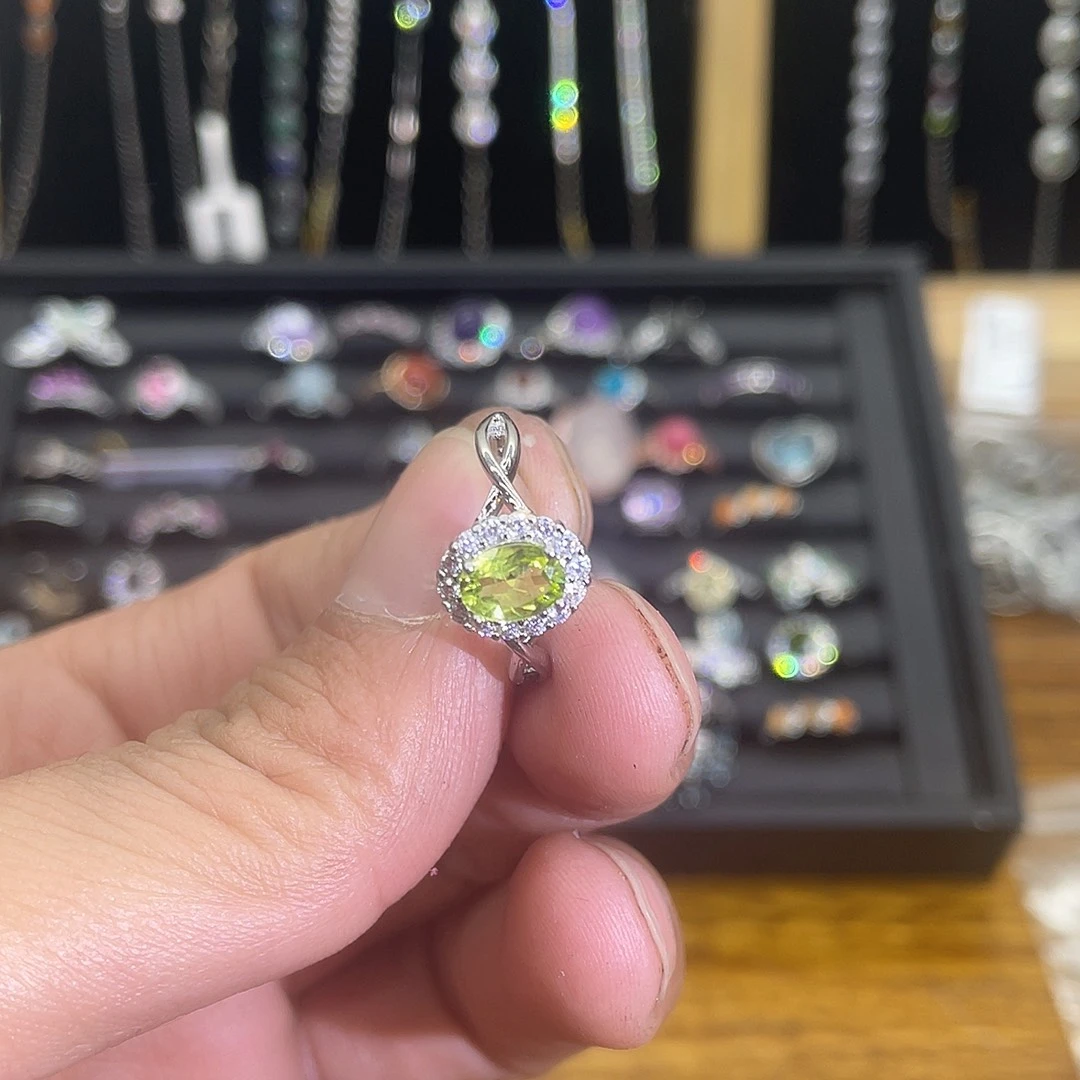 紫晶珠宝半成品未镶嵌