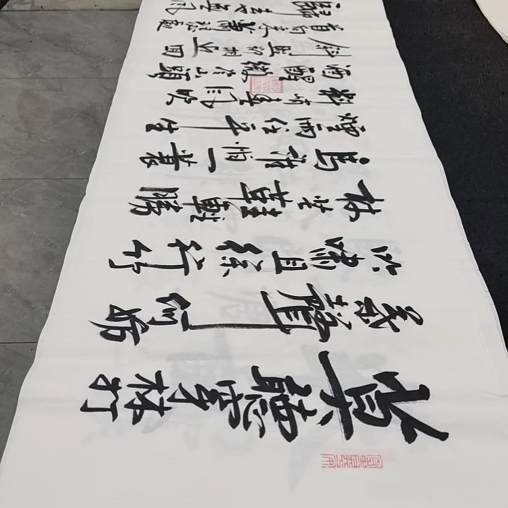 翰墨白武坤老师作品一副