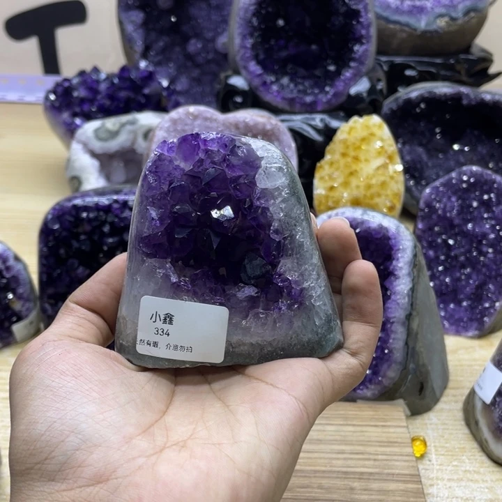 未镶嵌大型摆件（非配饰）紫晶