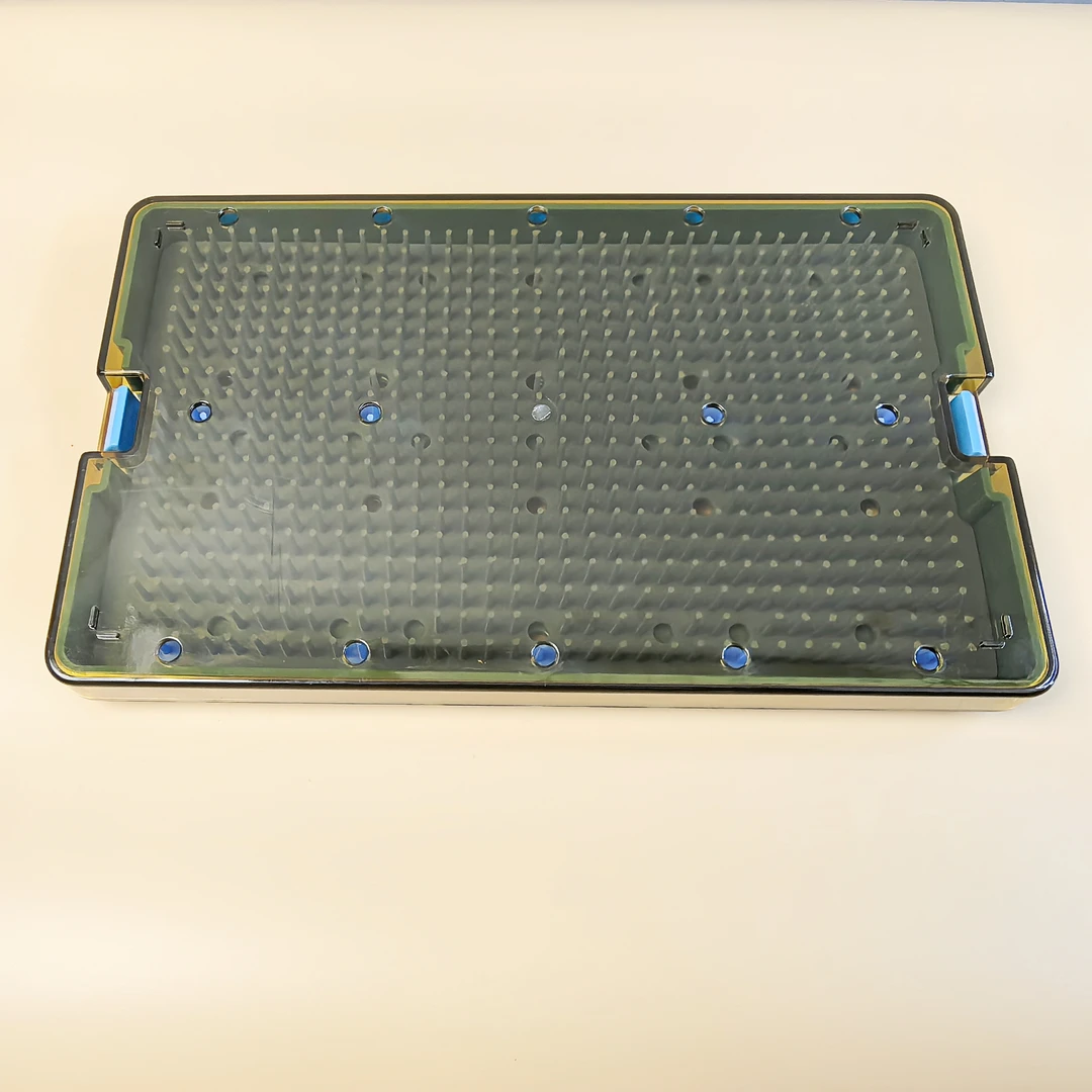 硅胶PPSU消毒盒显微外科眼科器械耐高温高压器械盒