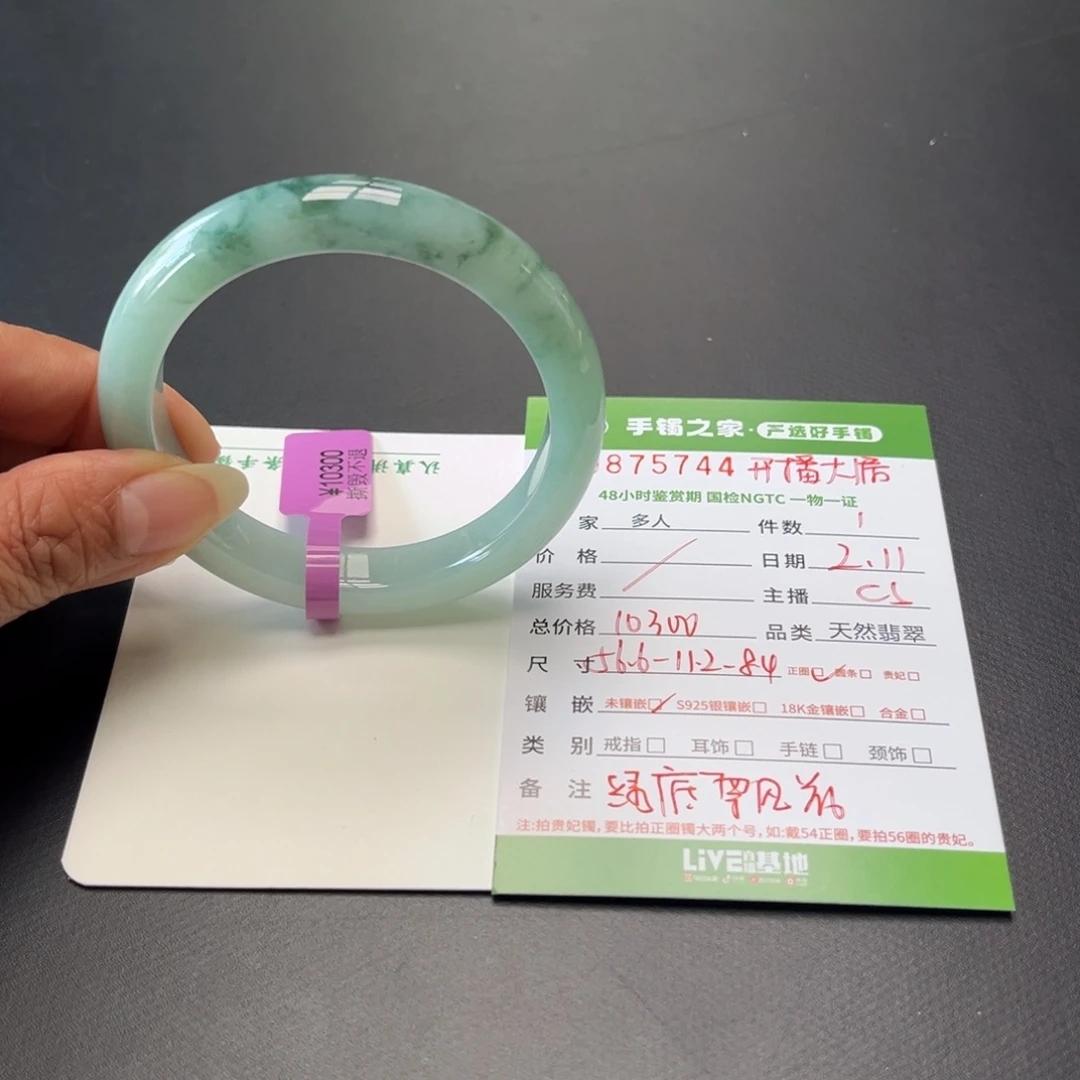 翡翠手镯未镶嵌多人