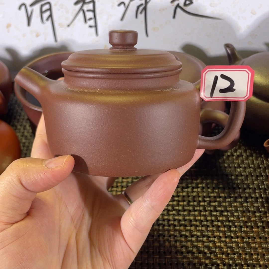 茶壶紫砂德钟微瑕