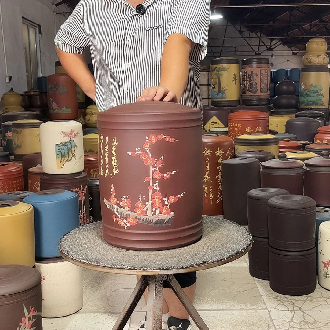 紫砂茶叶罐茶叶罐