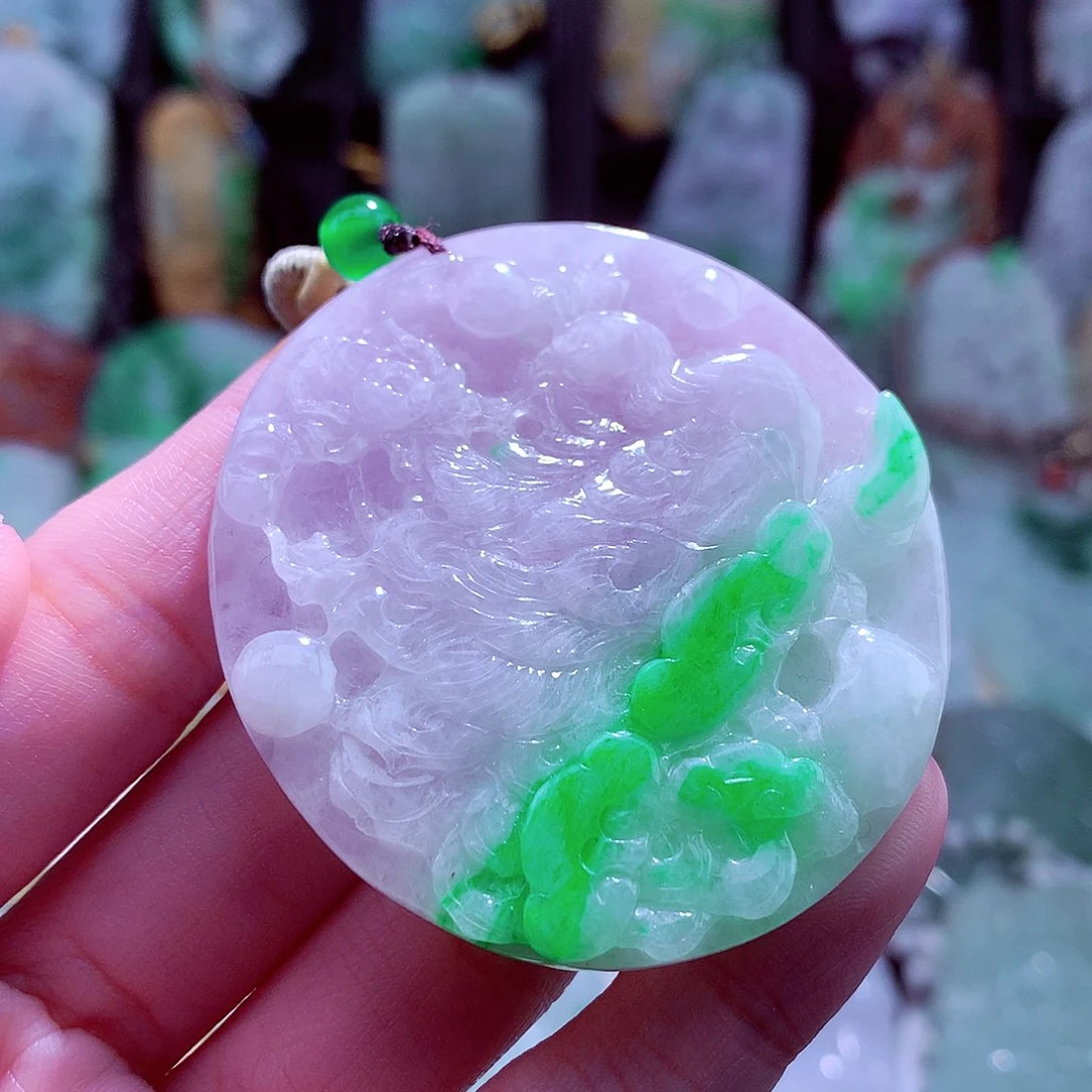 颈饰未镶嵌翡翠n*天然