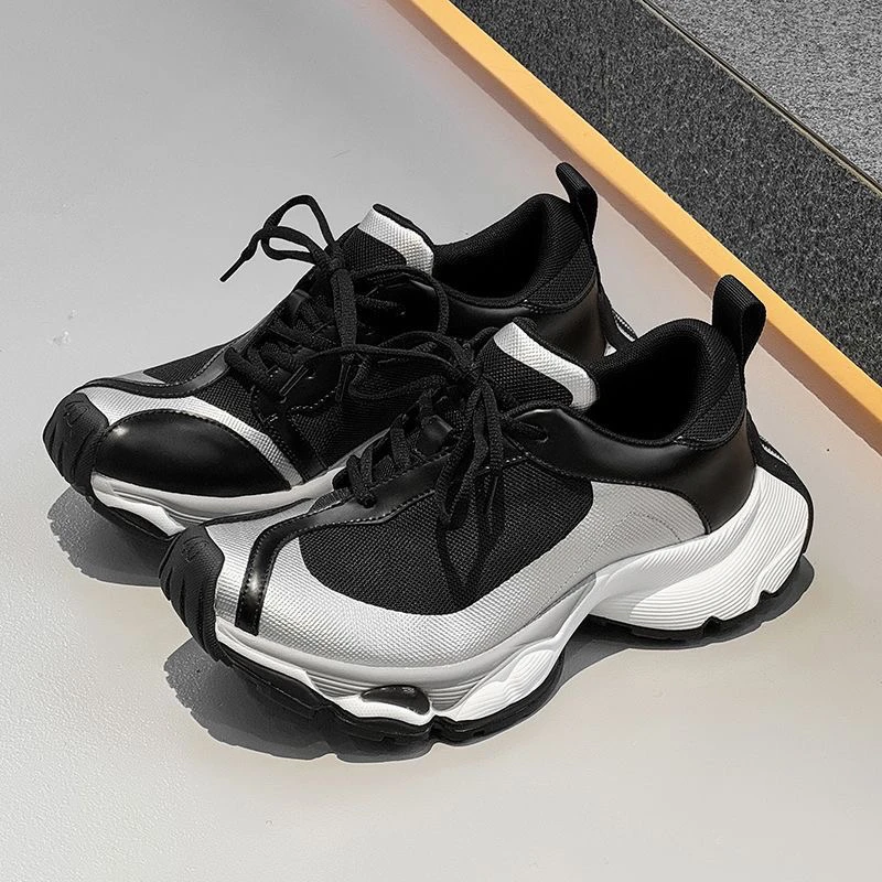 厚底加绒情侣冬季时尚保暖运动休闲老爹鞋