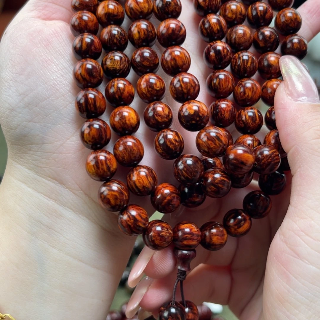 ****y手串/手链降真香1.0芝麻纹108颗500