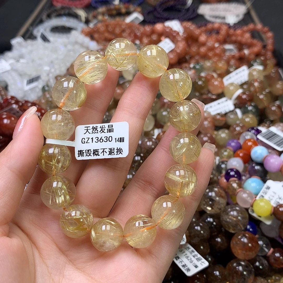 水晶手链未镶嵌，