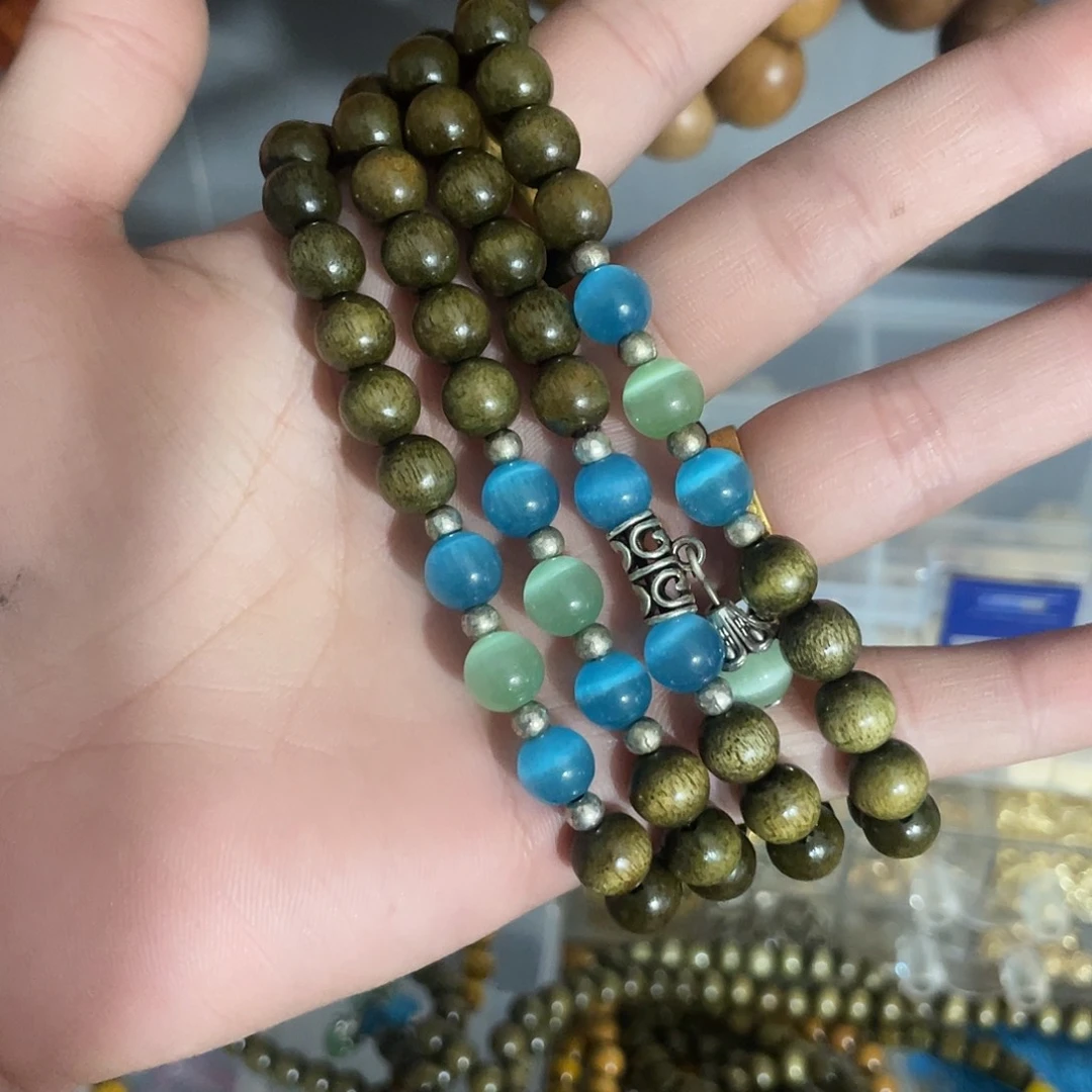 维腊木（绿檀）无事牌