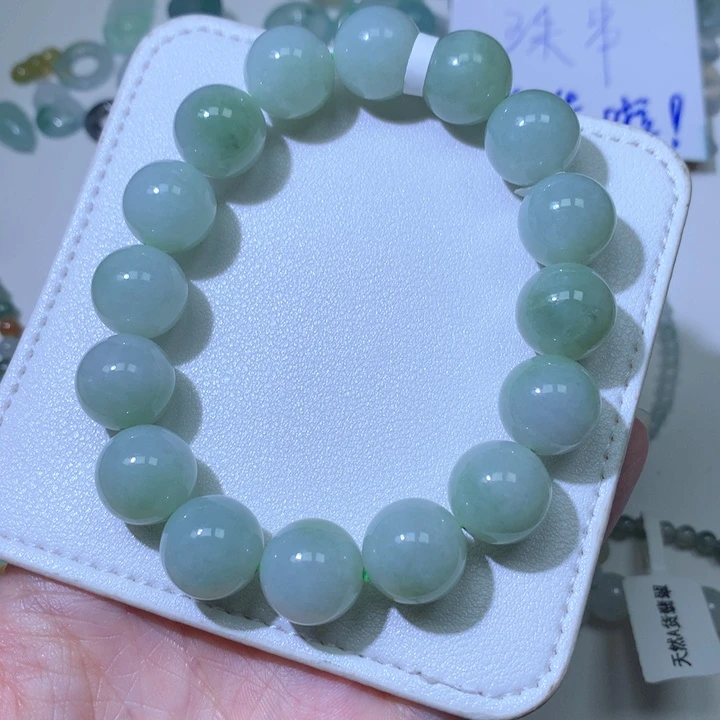 翡翠手链未镶嵌手串
