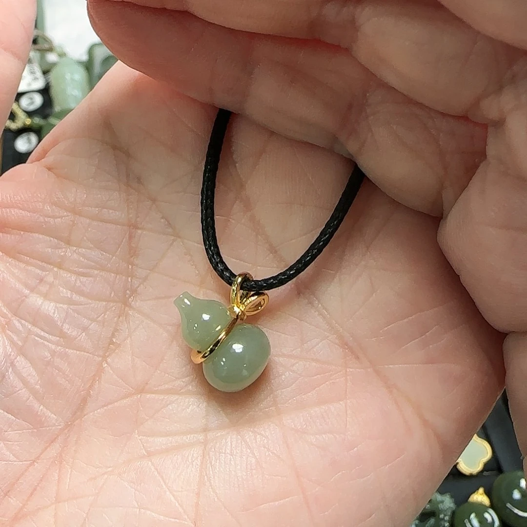 吊坠(不含链)银S925镶嵌和田玉