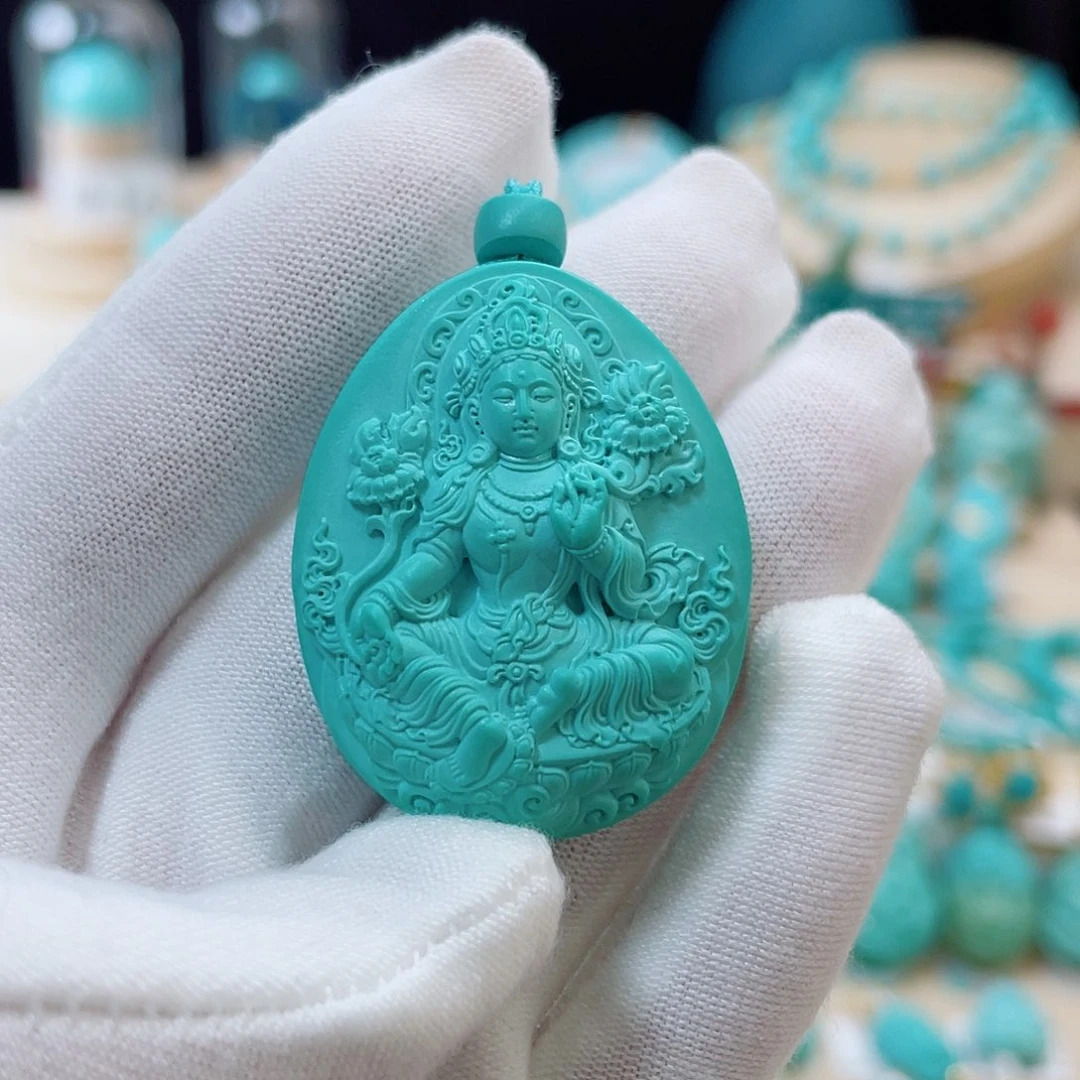 绿松石珠宝奇石未镶嵌