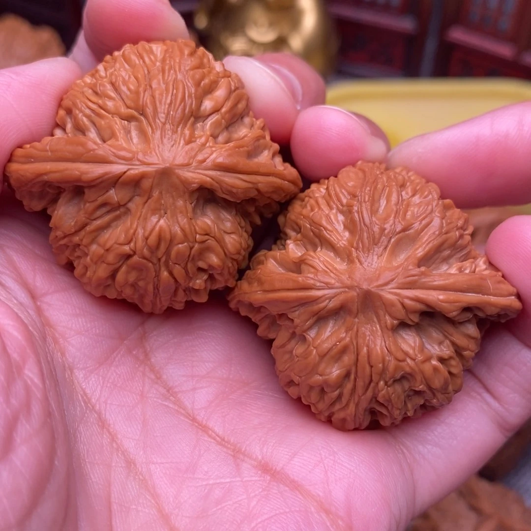 文玩核桃把件全品毕业绝配山地磨盘42尺