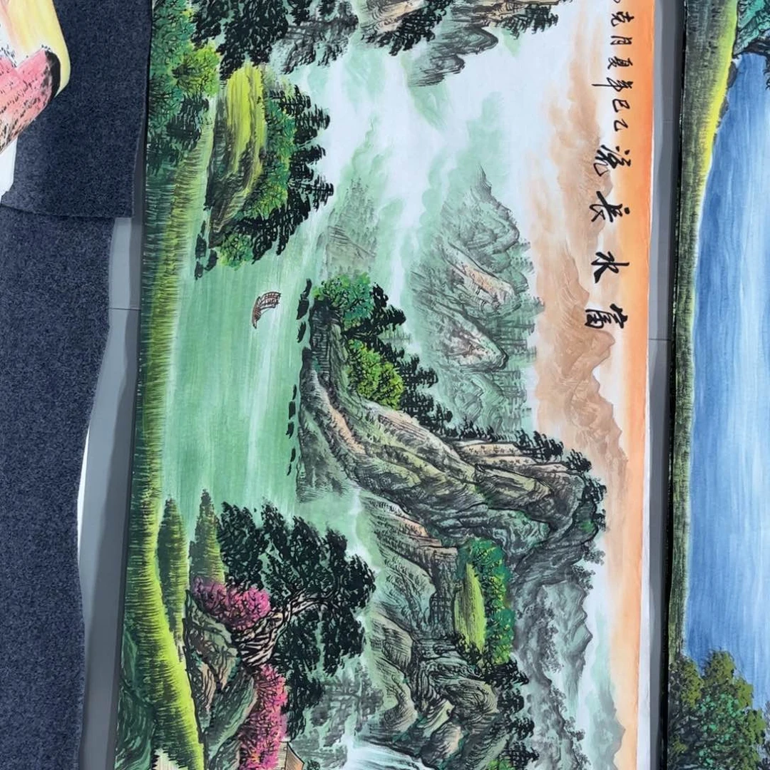 露***姐国画国画作品手绘作品