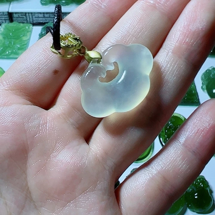 未镶嵌蛇纹石玉手链