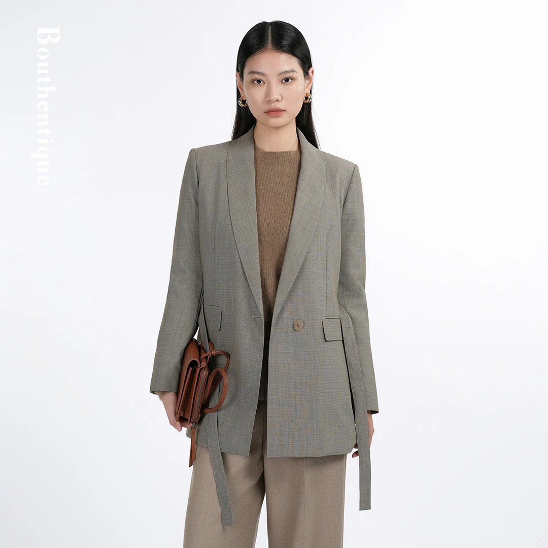 【粉丝专属】新意休闲单西T23311J1M17