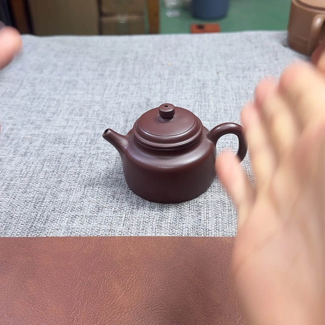 紫砂茶壶民间手艺人全手工制作