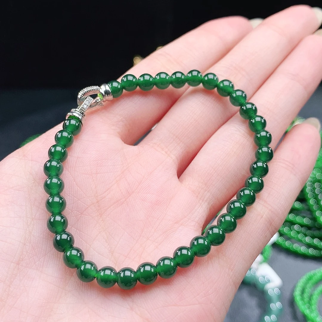 翡翠未镶嵌手链手链