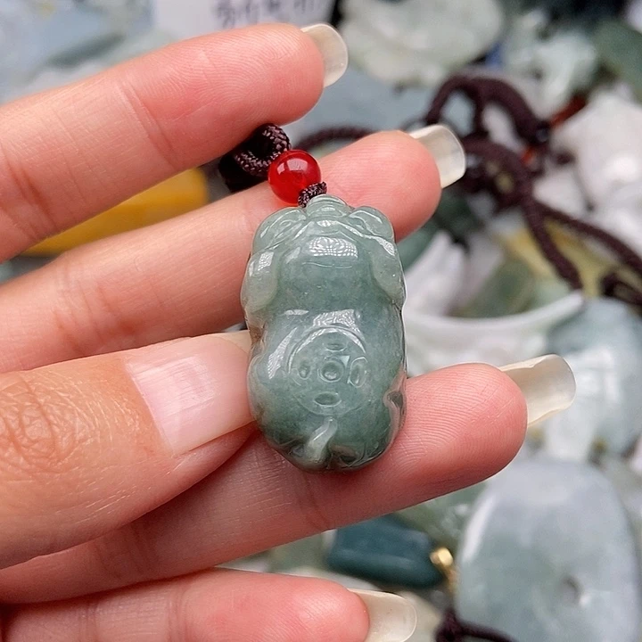 未镶嵌挂件翡翠翡翠