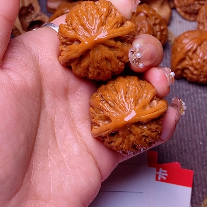 把件文玩核桃文山狮子头