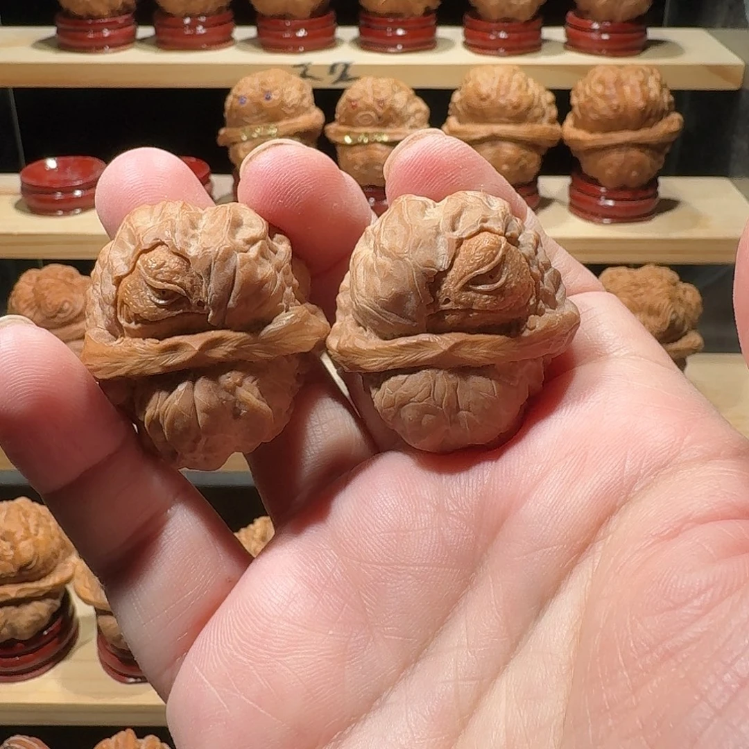 把件文玩核桃尺寸35破壳重生