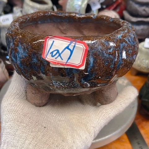 粗陶花盆手工花盆制作