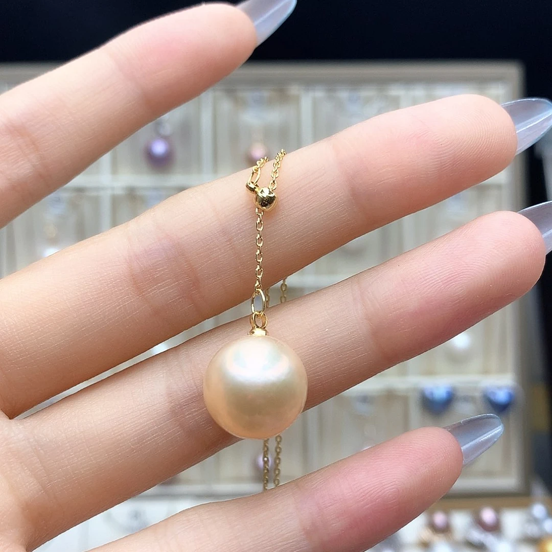 如***意淡水珍珠合金颈饰