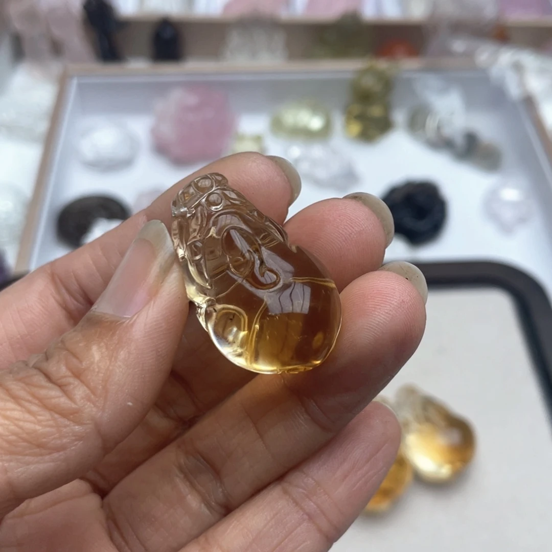 未镶嵌吊坠(不含链)水晶洋**y