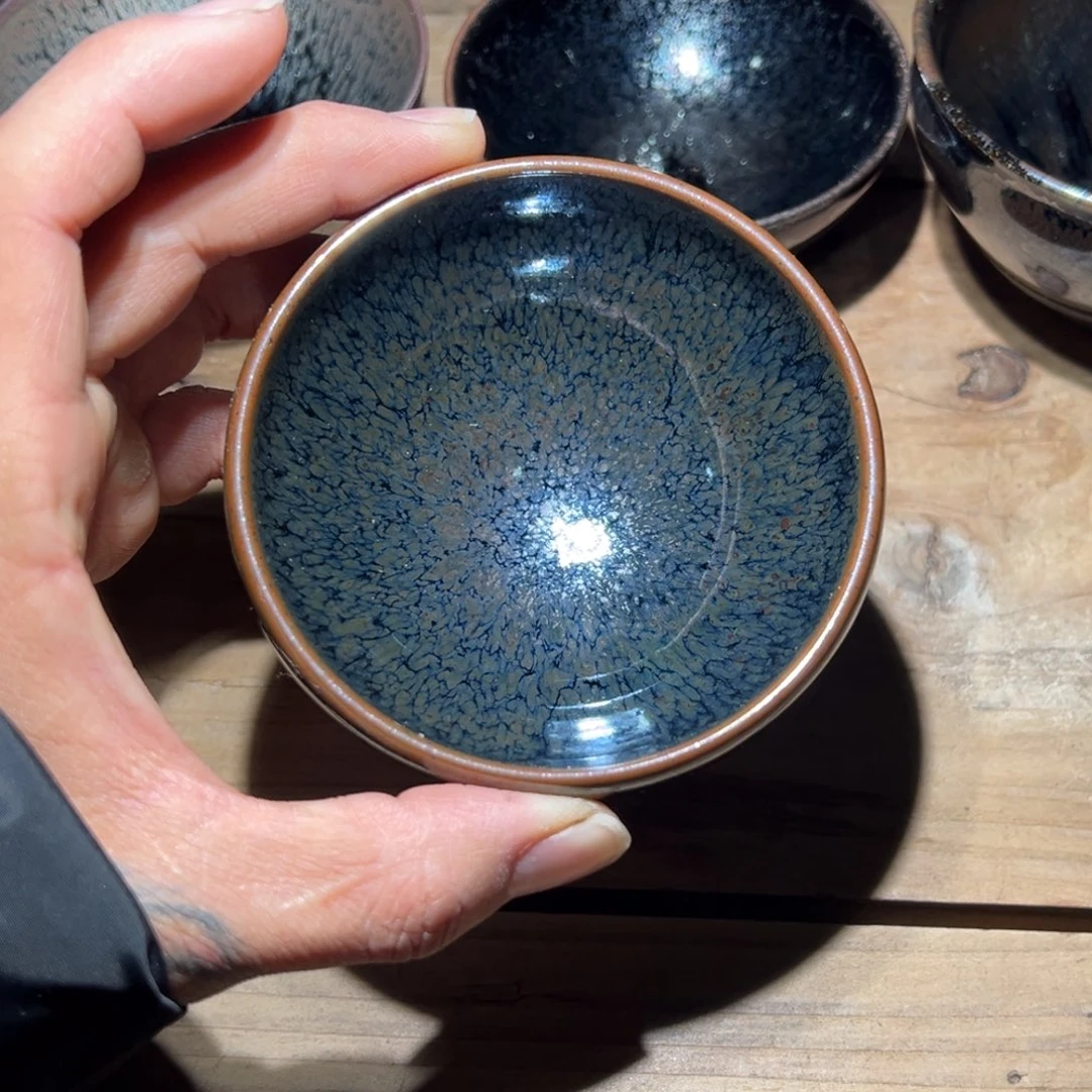 茶盏老木头柴烧建盏精选53