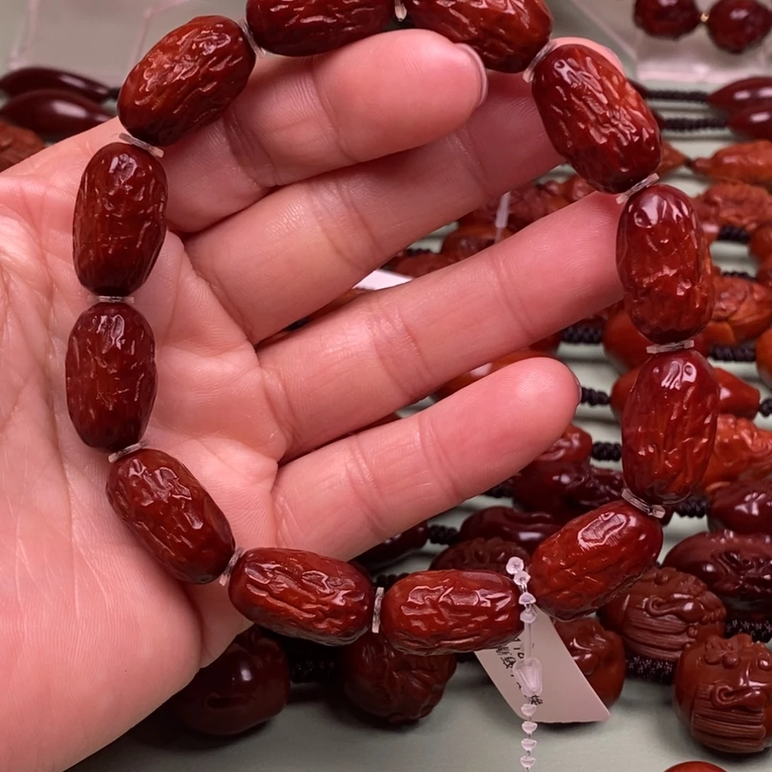 云***海木质橄榄核回血直播间