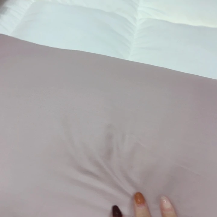 星级酒店同款高级枕芯单边粉色