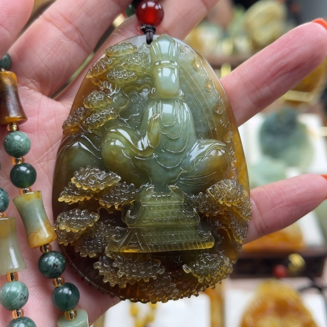 未镶嵌岫玉挂件挂件