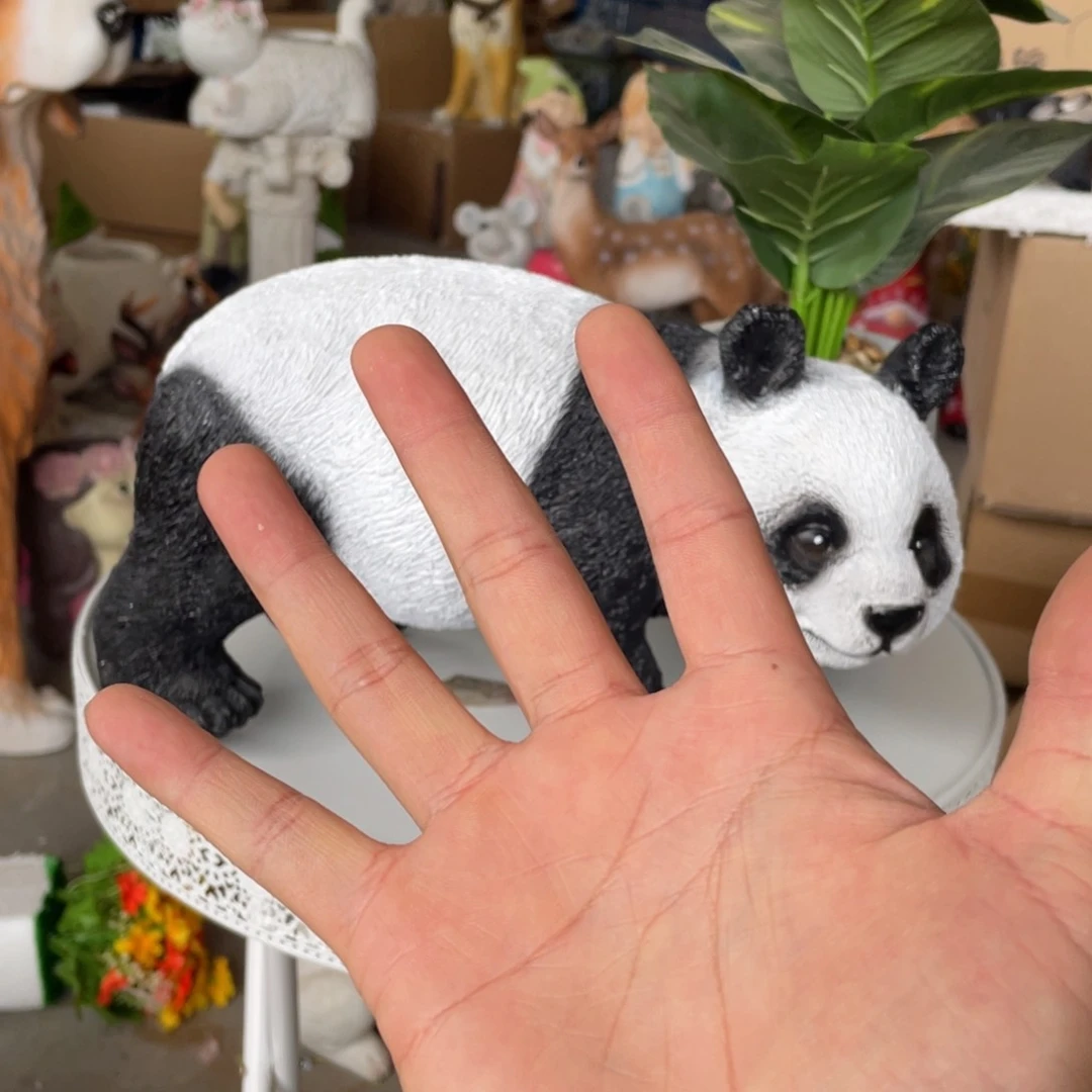 【闪购商品】树脂仿真大熊猫摆件
