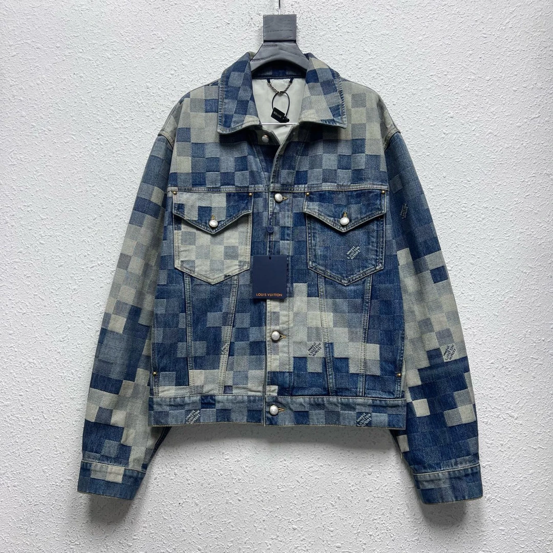 全新未使用 LouisVuitton/路易威登 马赛克棋盘格 56码 DY11928