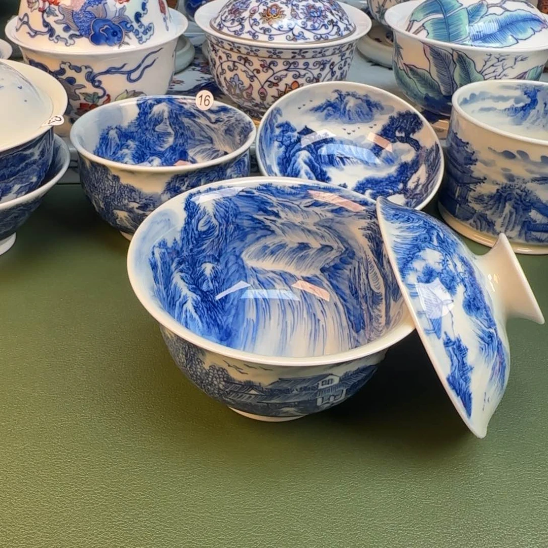 纯手工纯手绘茶具50