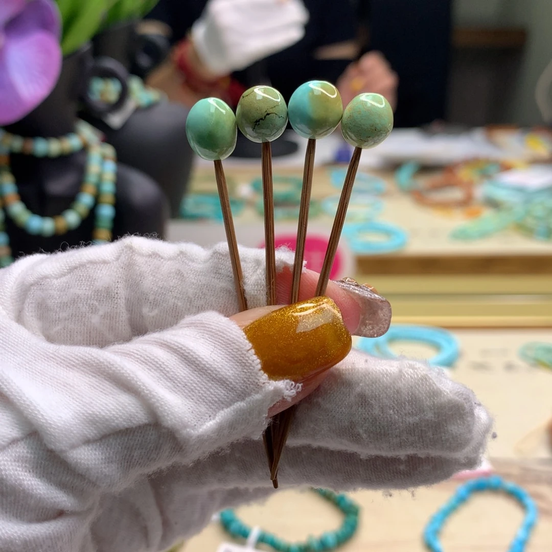 绿松石未镶嵌配饰