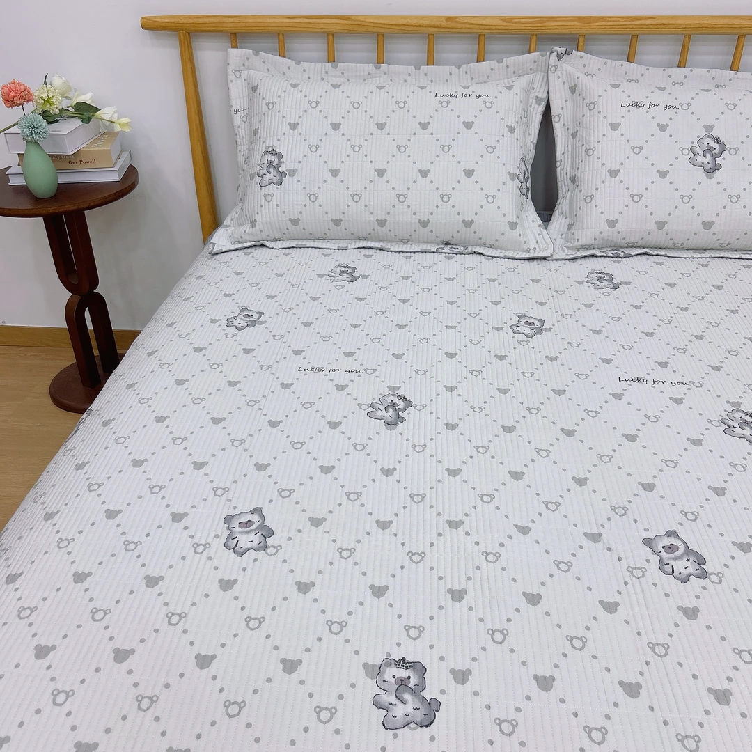 【米奇格】AA版 天丝床盖三件套 多功能使用的床盖三件套 套件