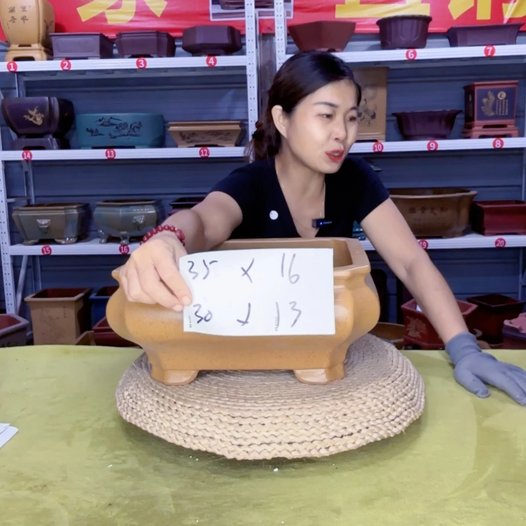 紫砂花盆宜兴紫砂厂