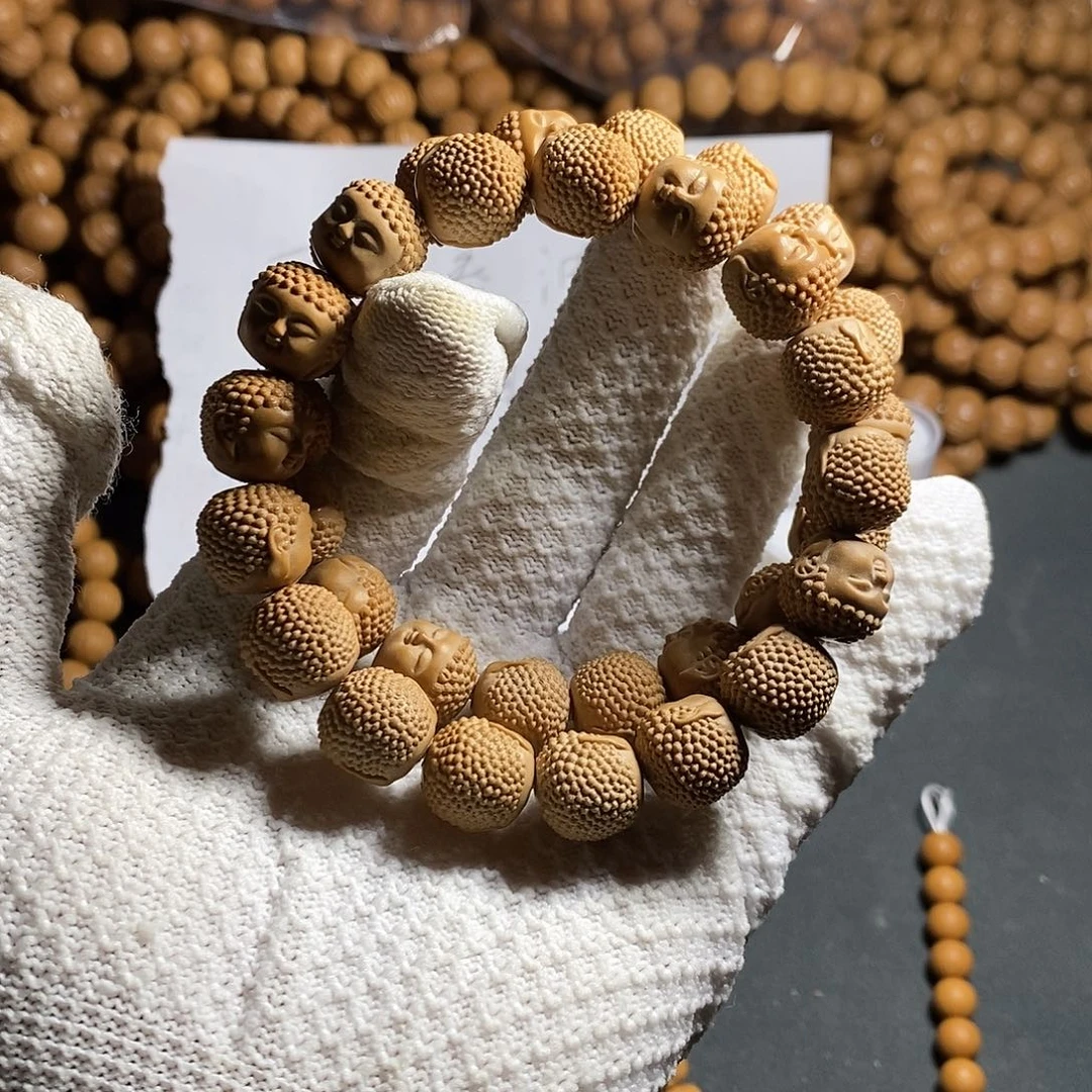 猴头核桃手串宝宝佛