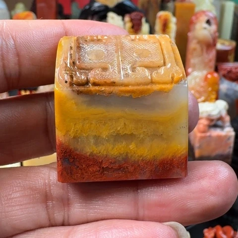 阳***天寿山石寿山四股四