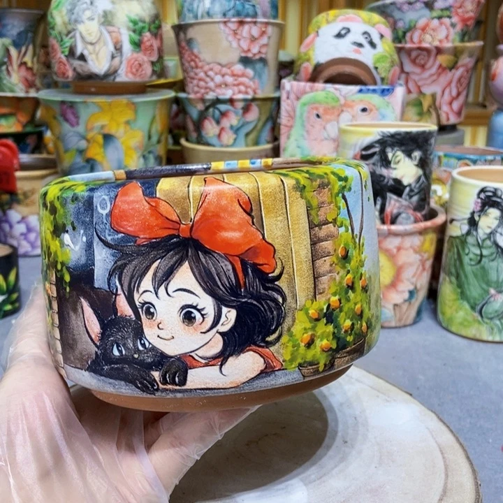 景德镇艺术手绘作品