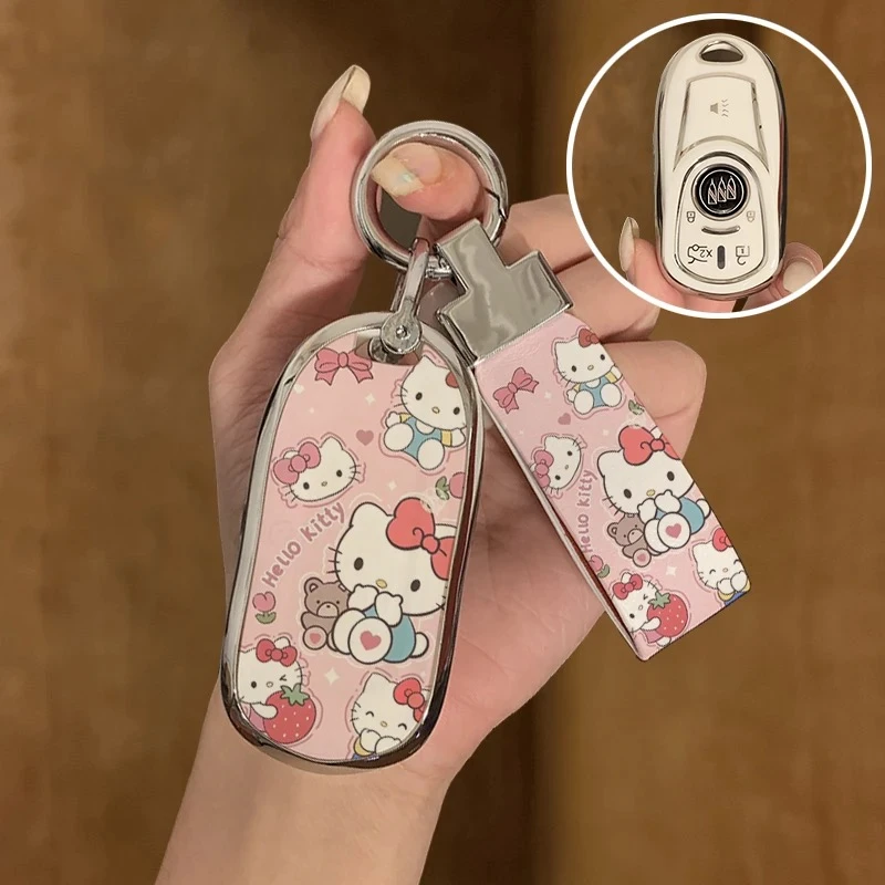 别克GL8钥匙套昂科威S/PLUS君威君越昂科拉旗威朗凯越汽车包壳扣