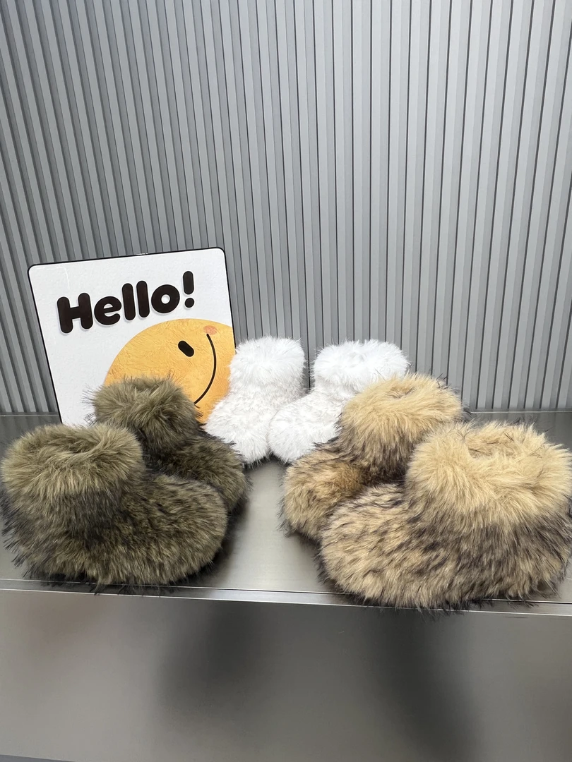 千禧辣妹风4公分欧货渐变超轻底潮流时尚保暖雪地靴涩谷冬季女鞋