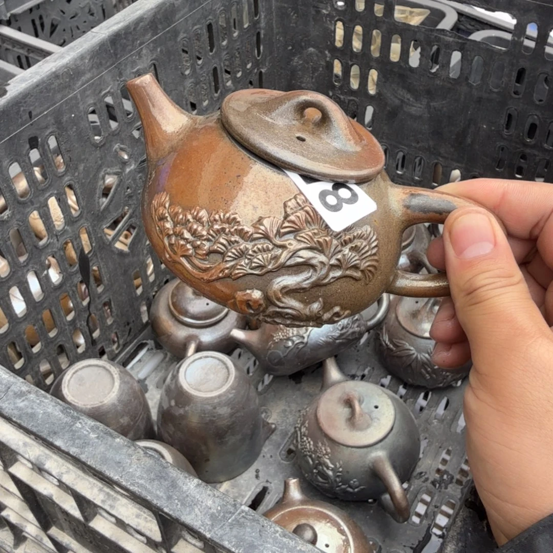 紫泥陶瓷茶具微瑕介意勿拍