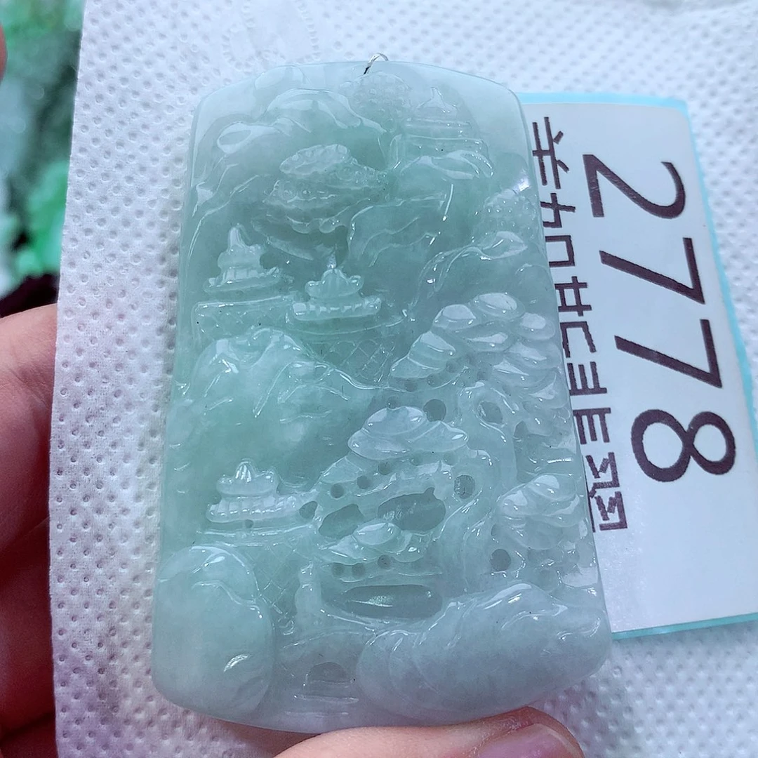 吊坠(不含链)未镶嵌翡翠