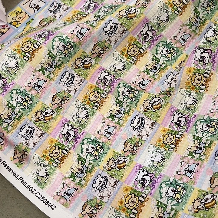 棉一米价纯棉平布1.1宽果子布艺82